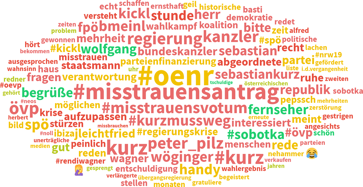 Nationalratwahl Themenwolke